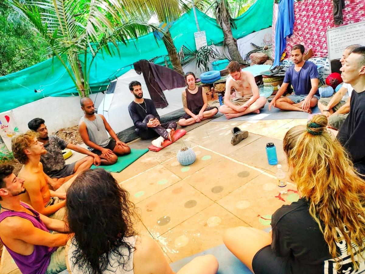 Bunkd Hostel, Anjuna Eksteriør billede